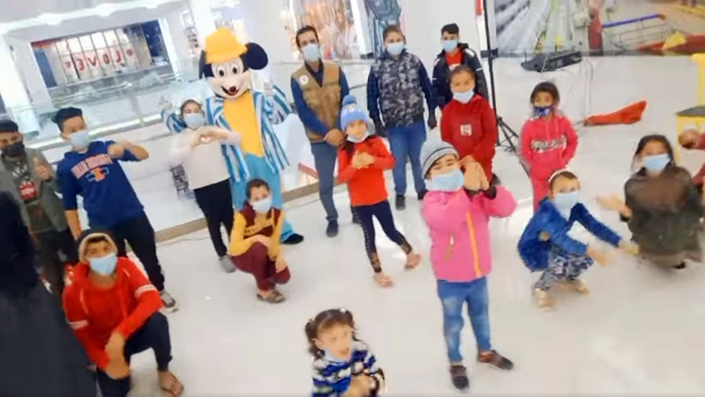 الرقص يعيد لأطفال العراق فرحهم المسلوب
