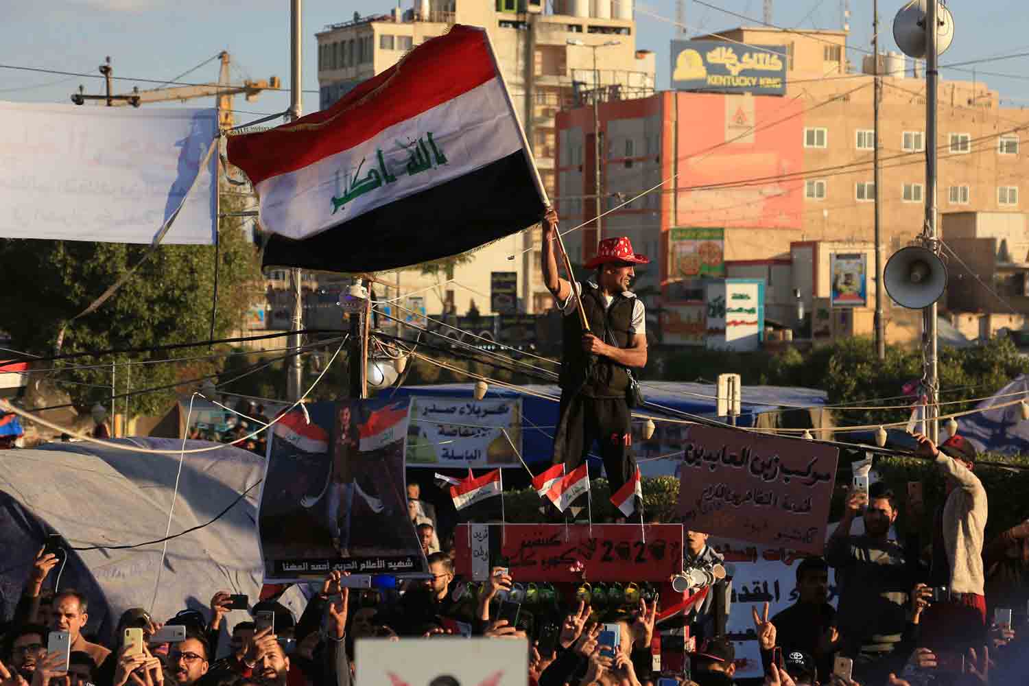 الميليشيات الشيعية تقمع الاحتجاجات السلمية