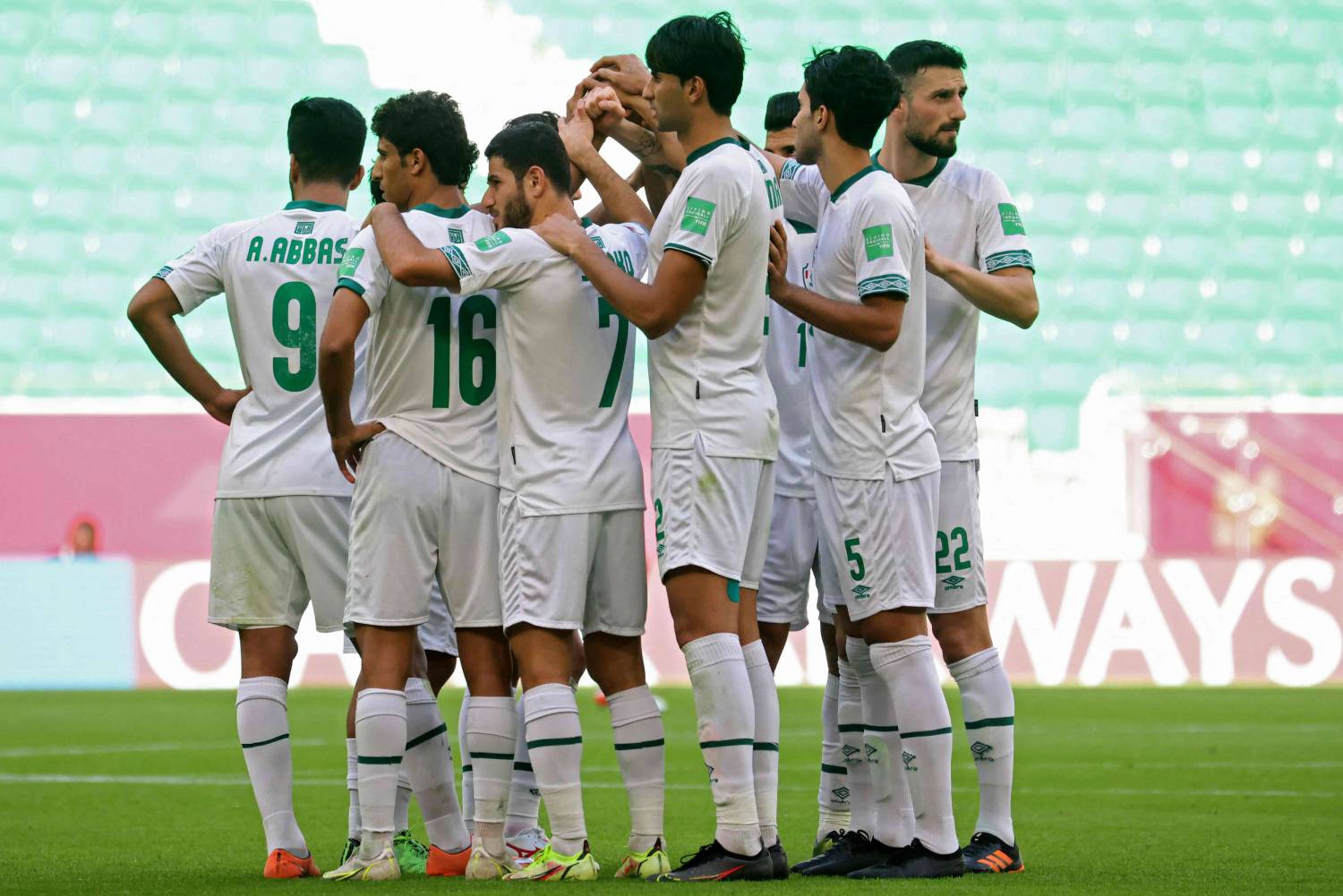 المنتخب العراقي يد واحد ضد الحظر الدولي