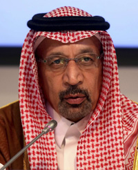 الفالح: السعودية قد تلجأ الى احتياطاتها البالغة نحو 300 مليار برميل لتلبية الطلب العالمي