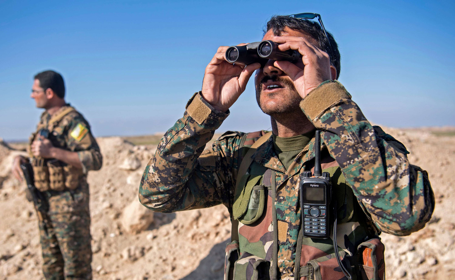 العمليات العسكرية دفعت أكثر من 38 ألف شخص الى الخروج من آخر مناطق سيطرة التنظيم منذ مطلع ديسمبر