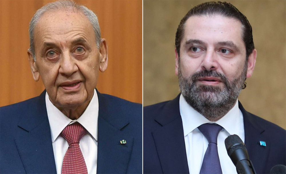 الحريري أكد لبري أن الأبواب الدولية موصدة ما دام حزب الله في الحكومة