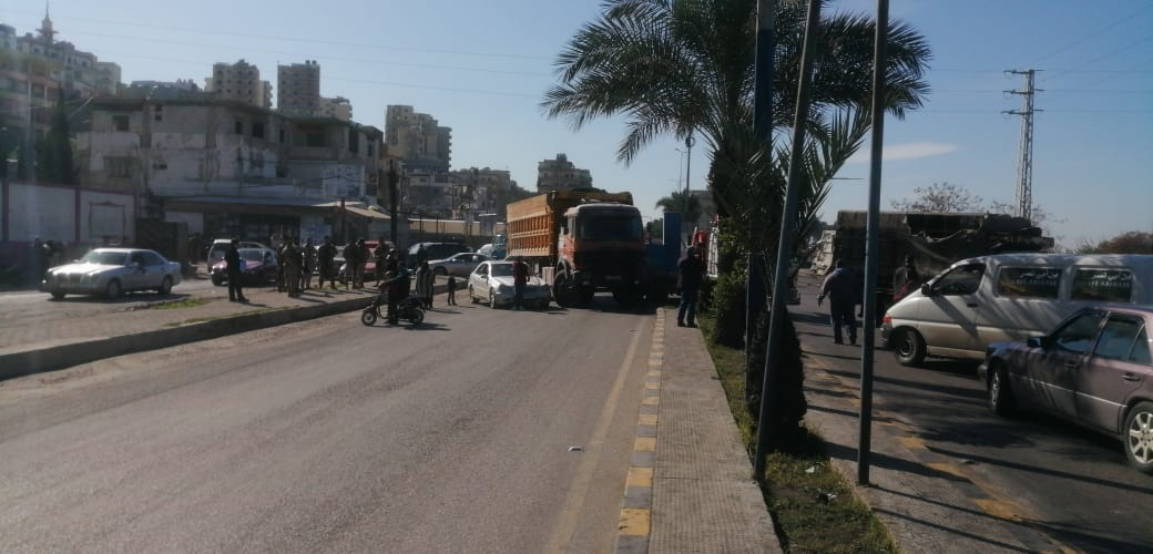 قطع الطريق في طرابلس