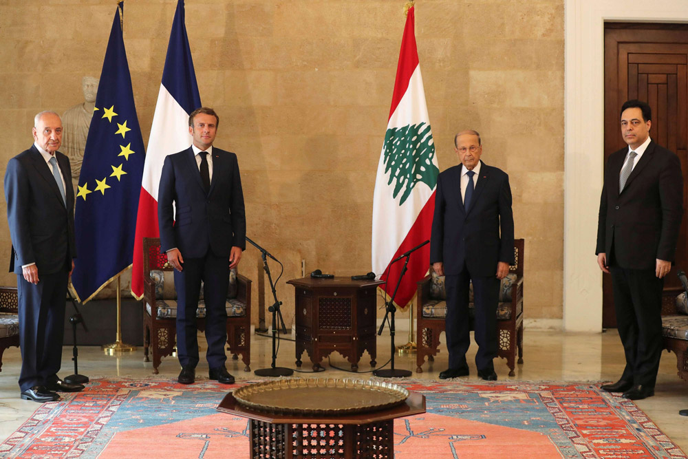 إيمانويل ماكرون يدعو القوى السياسية اللبنانية إلى إجراء التحقيقات في أسرع وقت في إطار مستقل تماما وشفاف