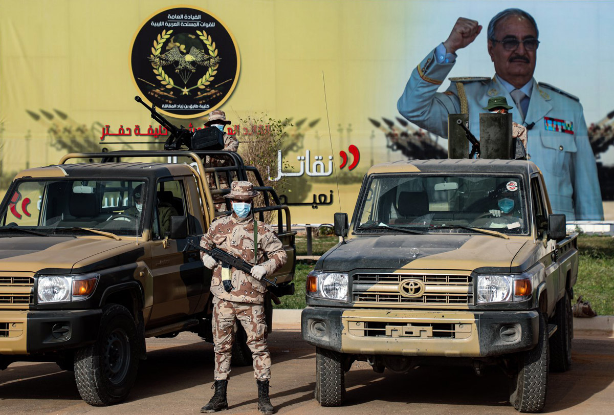 نجاح الجيش الليبي بقيادة المشير خليفة حفتر في تحقيق اختراقات نوعية لصالحه
