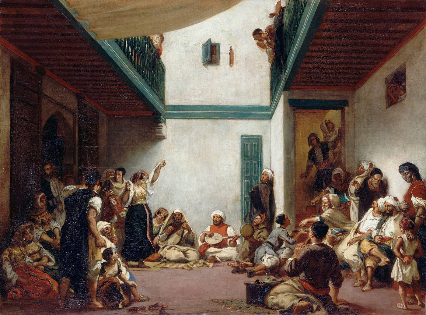 لوحة زفاف يهودي في المغرب التي رسمها ديلاكروا في عام 1839 قدمت صورة مختلفة عن الشرق المتسامح