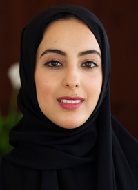 شما المزروعي:  عينت عام 2016 وزيرة دولة للشباب في الإمارات وهي في عمر 22 لتصبح أصغر وزيرة في العالم