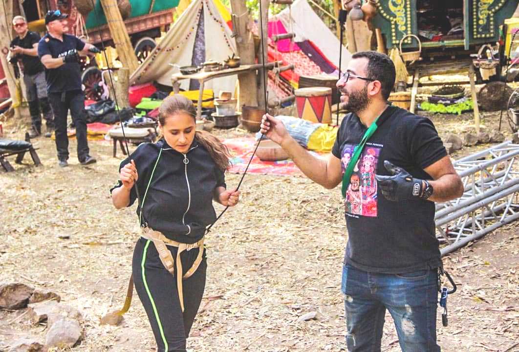 التدريبات أولوية عند نيللي كريم