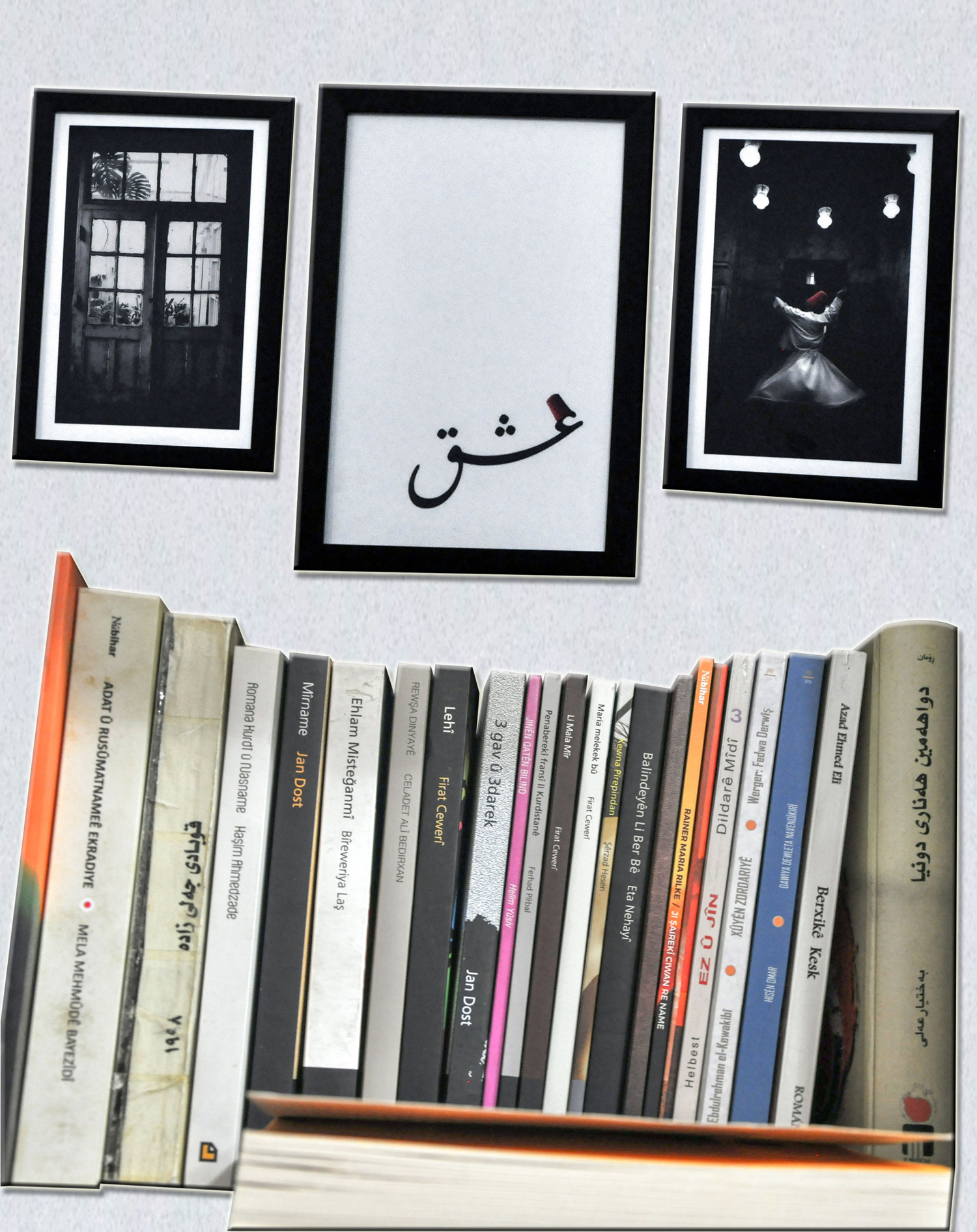 أعمال حسين عمر تتوزع على ثلاث لغات