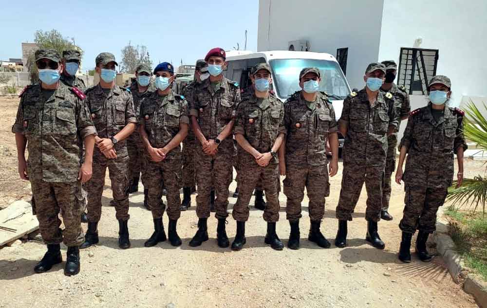 الجيش يدخل على خط المواجهة في الحرب على كورونا