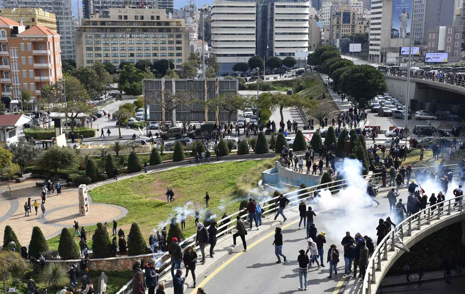 الشارع اللبناني غاضب