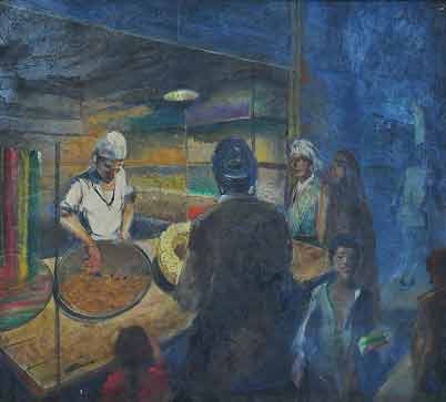 الرسم بالنسبة إلى الفنان العراقي هو محاولة لإعادة النظر في الواقع 