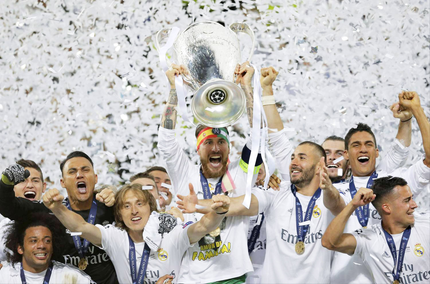 راموس قاد ريال مدريد في أزهى عصوره