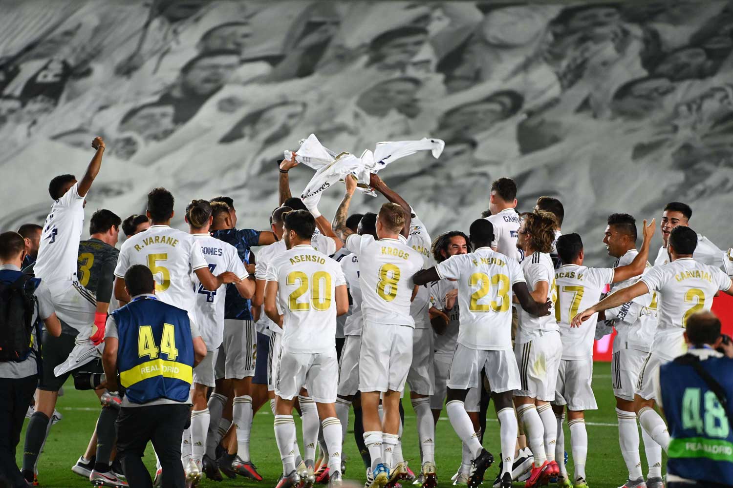 الريال يستعيد لقب الدوري الإسباني