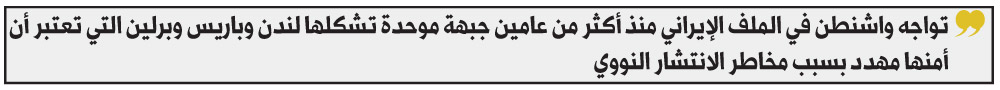 الملف الإيراني