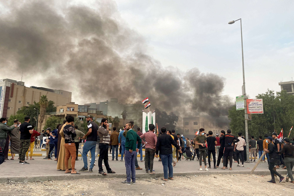 التظاهرات التي نظمّها التيار التابع لرجل الدين الشيعي مقتدى الصدر لم تحقّق اكتساح الشارع الذي سعى إليه