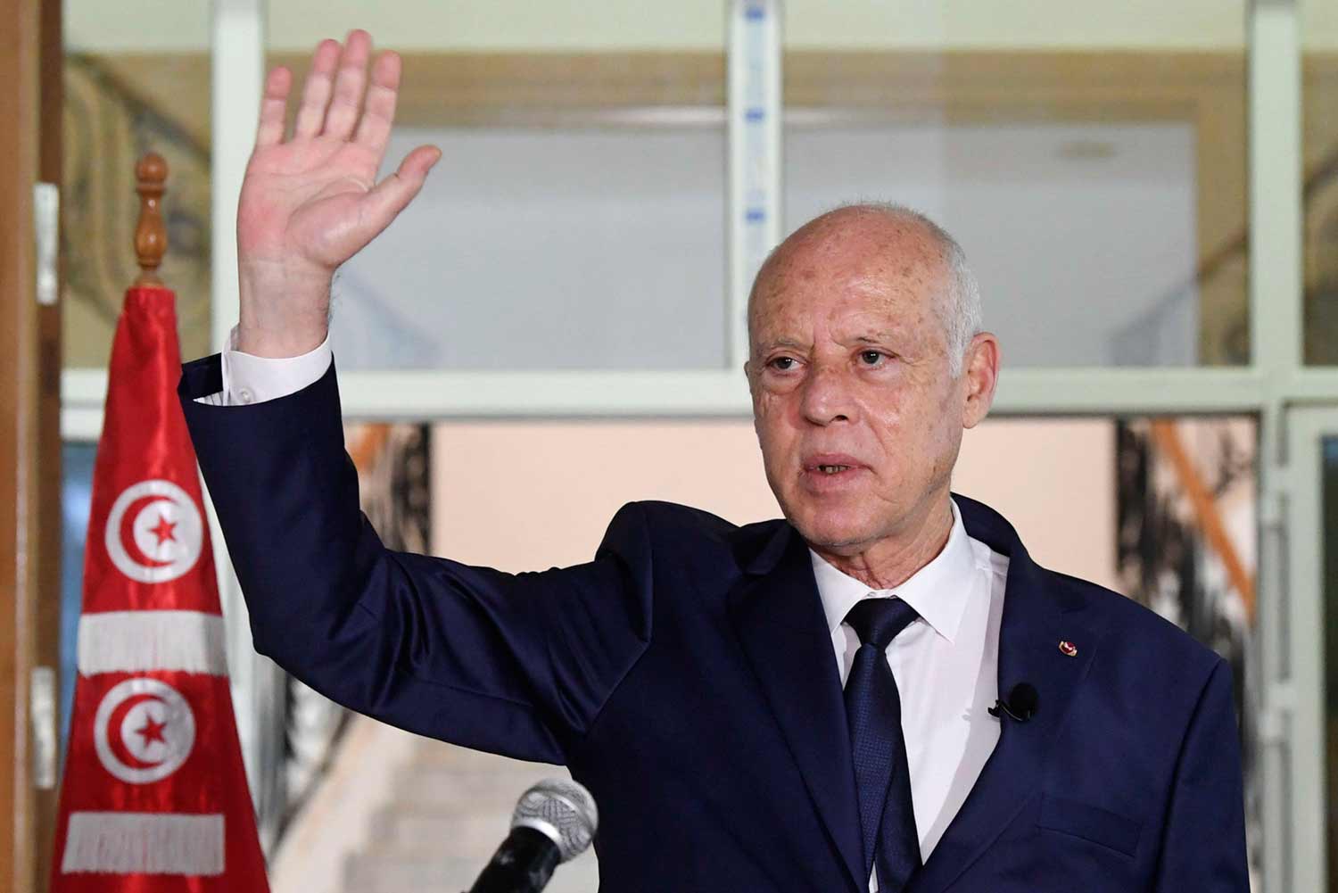 الرئيس سعيد أكد أن المرسوم المتعلق بمجلس القضاء الذي تعده وزارة العدل سيكون جاهزا قريبا وربما قبل الخميس 