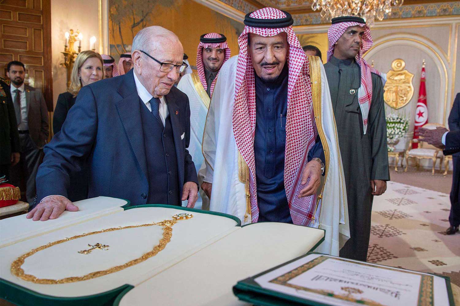 علاقات عريقة ومتميزة بين تونس والسعودية 