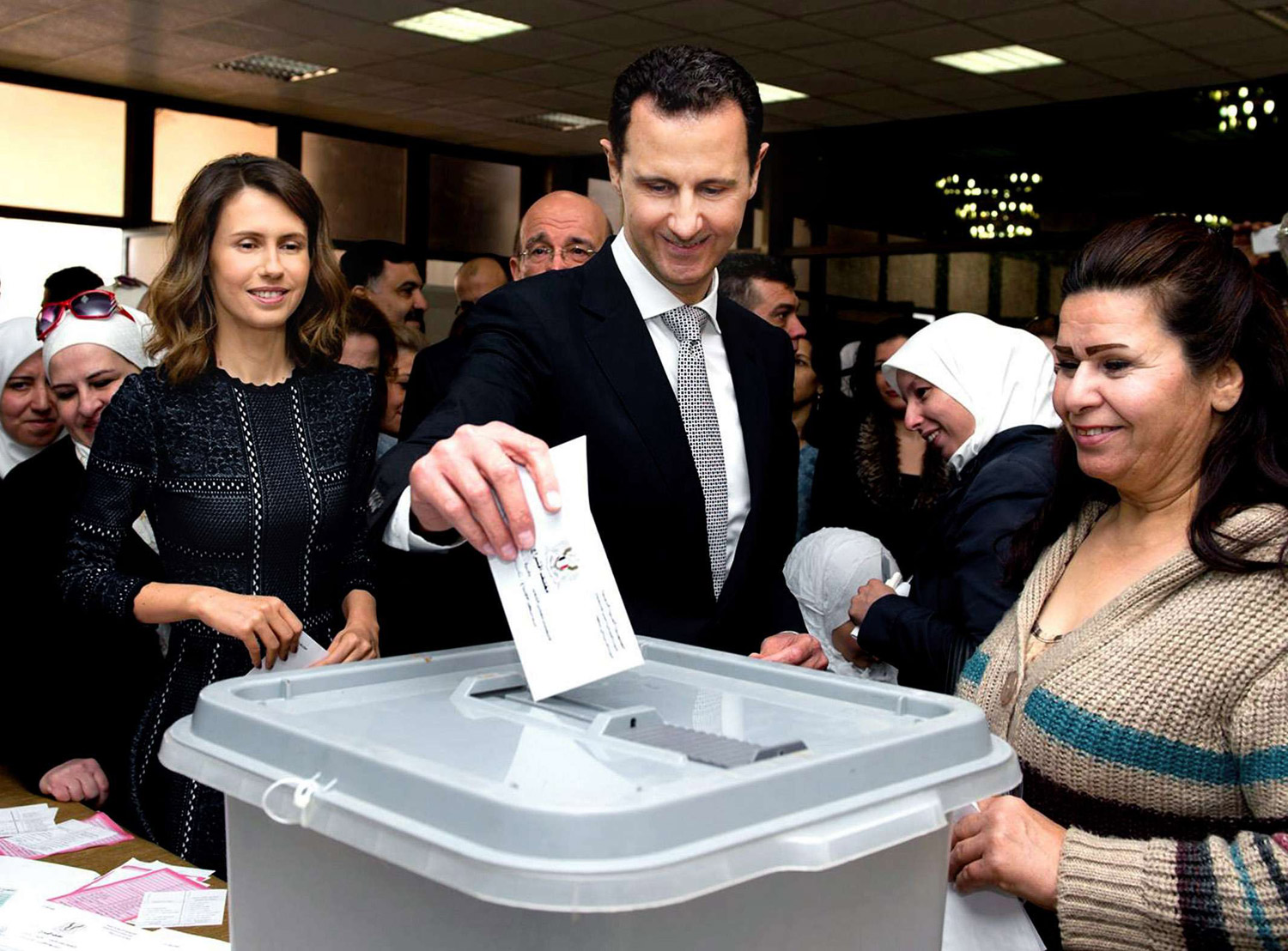بشار وانتخاباته غير التعددية