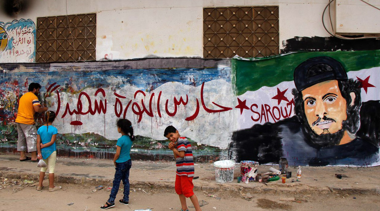 عبدالباسط الساروت واحد من عشرات القتلى الذين سقطوا خلال اشتباكات عنيفة في ريف حماه