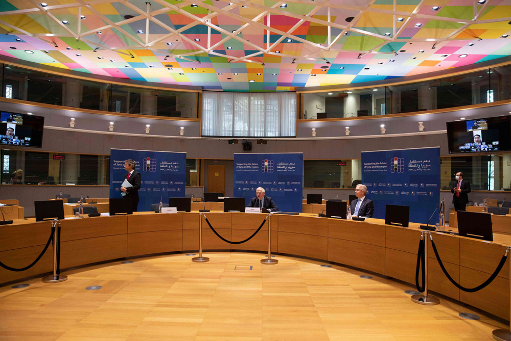 المؤتمر تعهد بتقديم 7,7 مليارات دولار، بينها 4,9 مليارات للعام 2020