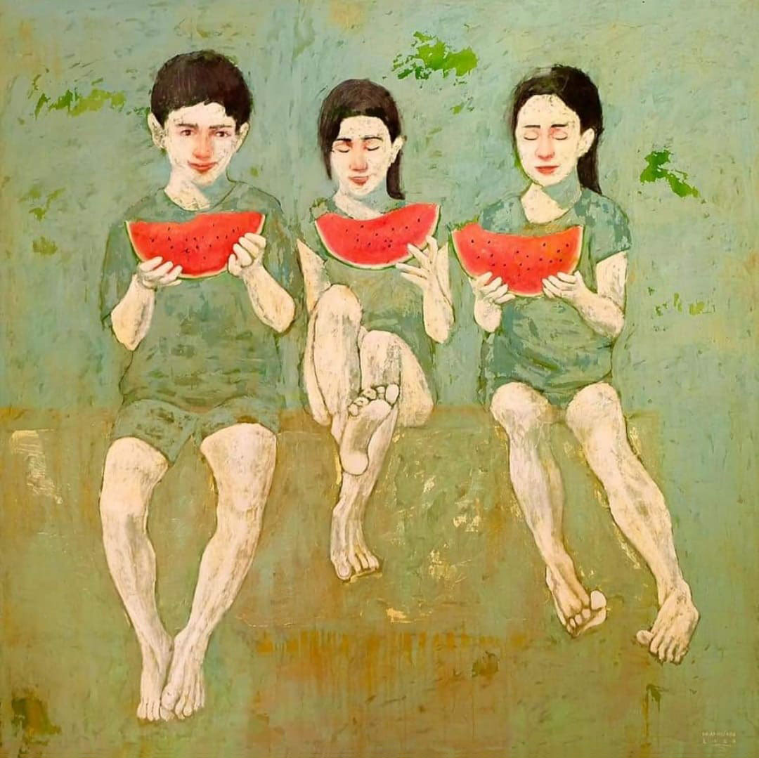 أجواء لوحات أبوسعدة الجديدة "صيفية"