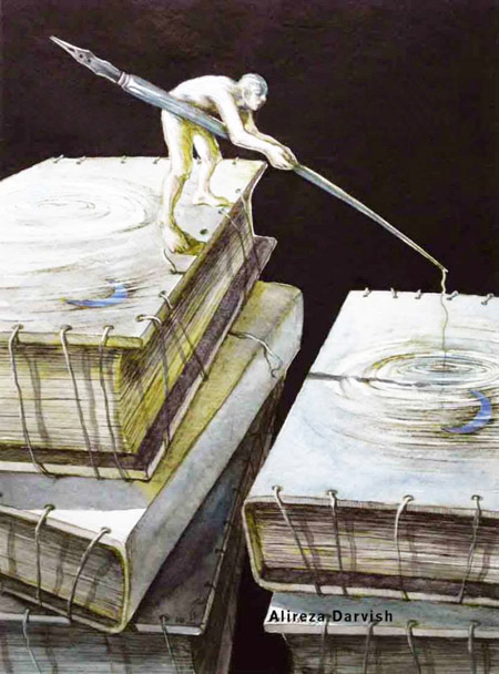 تعويضات المؤسسات للمؤلفين تجعلهم كتابا تحت الطلب