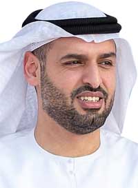 الشيخ محمد بن حمد  بن طحنون آل نهيان: جذب شراكات دولية يسهم في تنامي أعمال الشحن الجوي