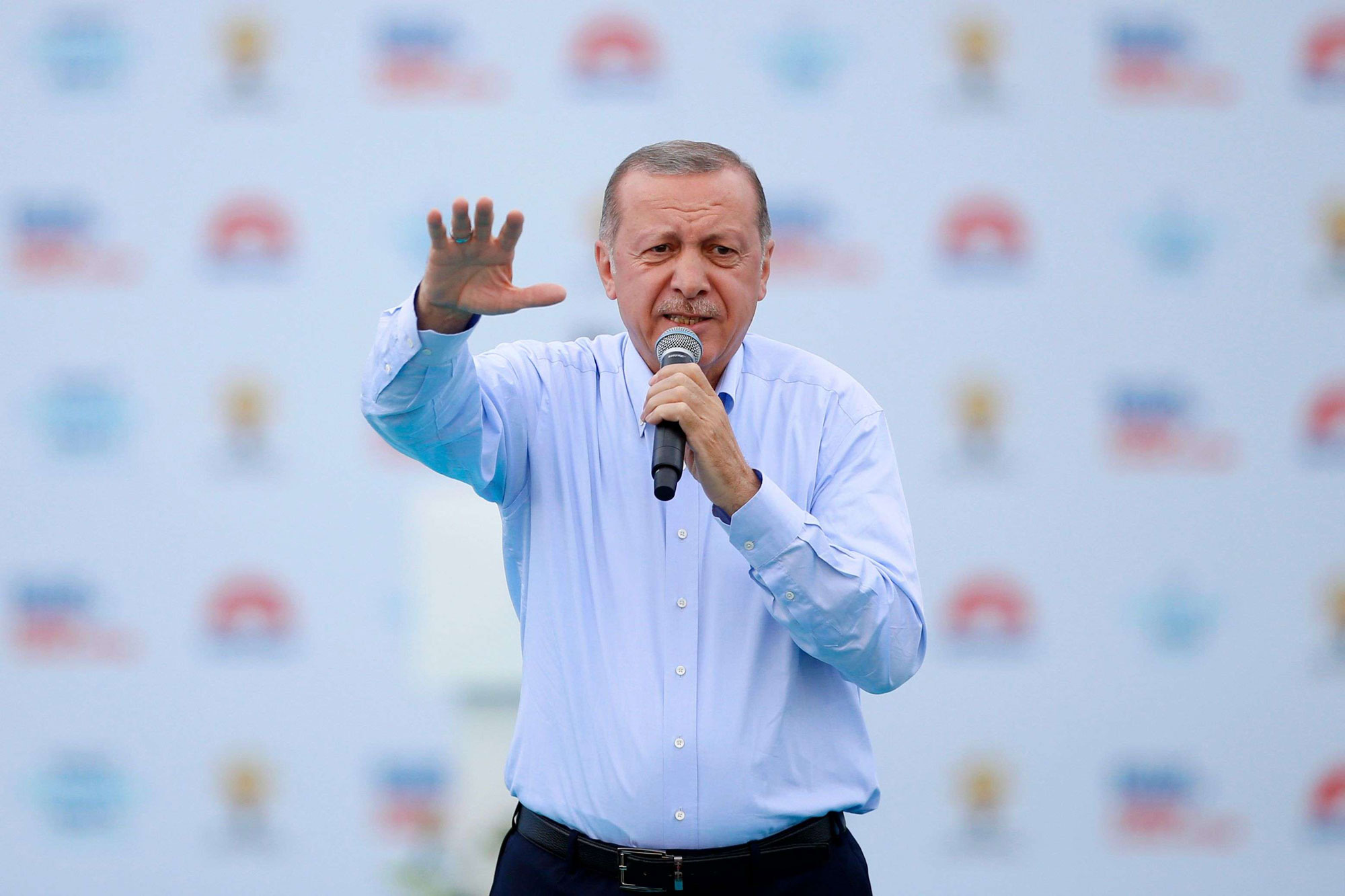لأردوغان حرية التحدث بحرية