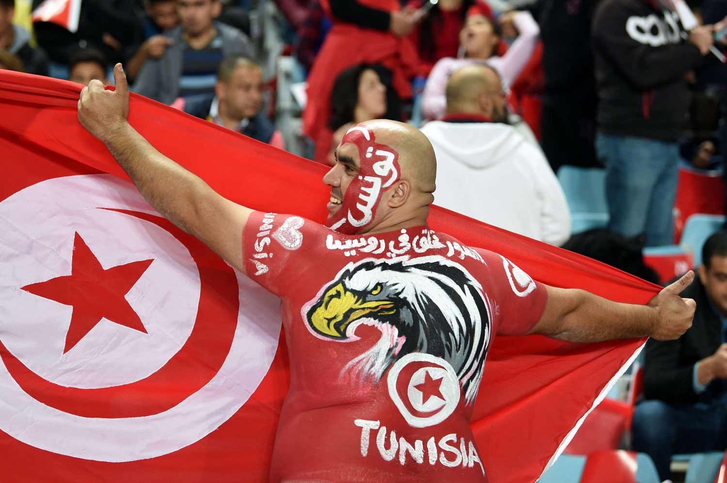 الجمهور التونسي يضع النسور في القلب