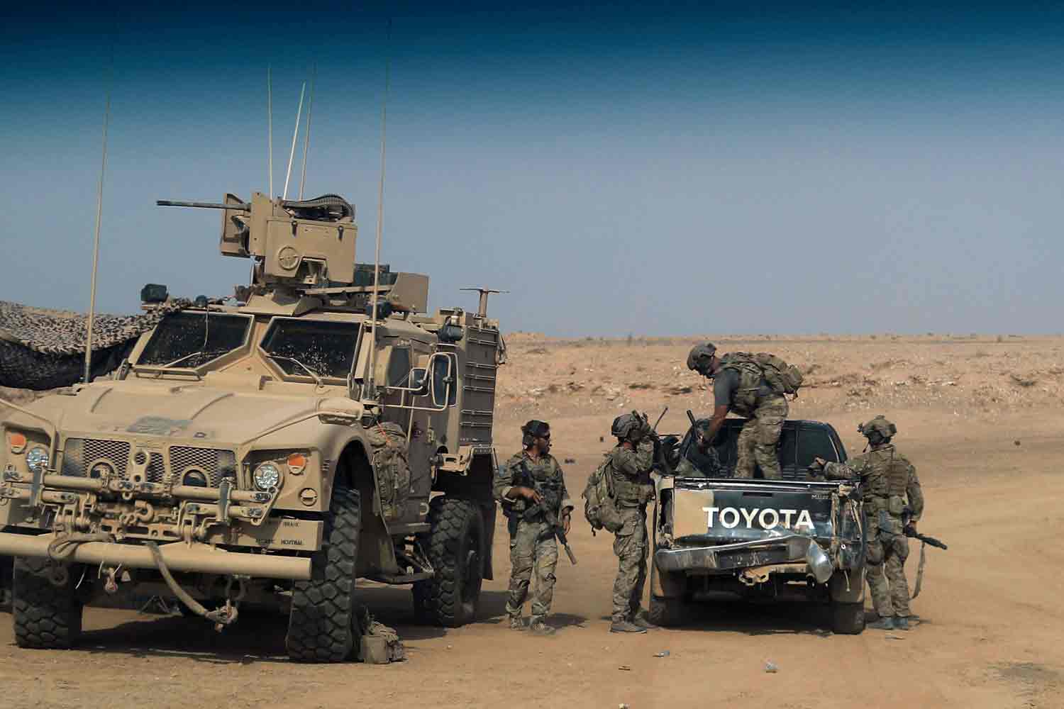 الحشد الشعبي متخوف من النوايا الأميركية 