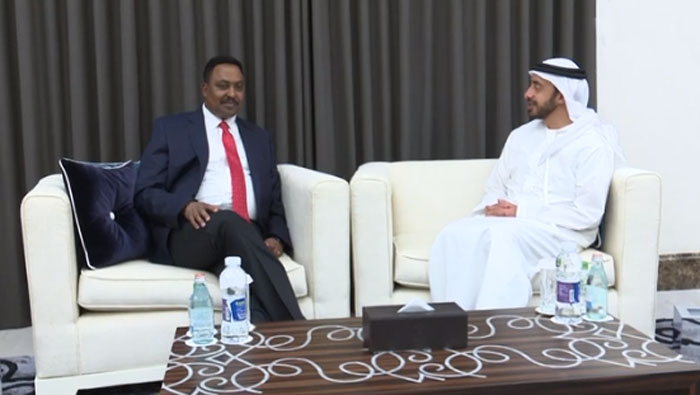 بحث سبل تعزيز التعاون المشترك بين دولة الإمارات وإثيوبيا