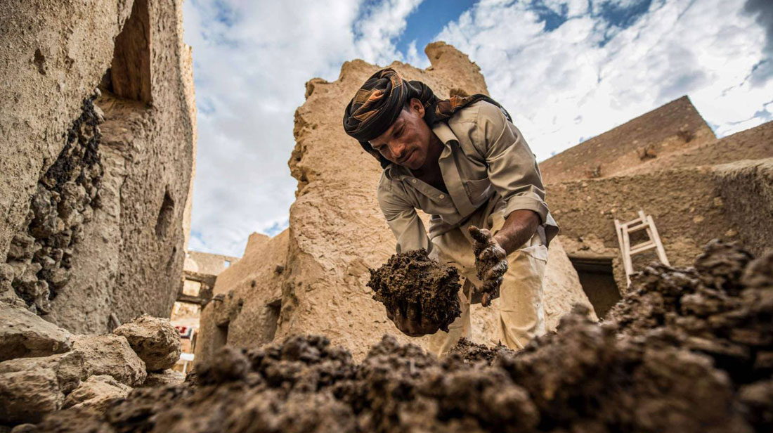شيدت قلعة شال بـ"الكرشيف" وهو خليط من الطين والملح والحجر لحماية واحة سيوة من الغزاة
