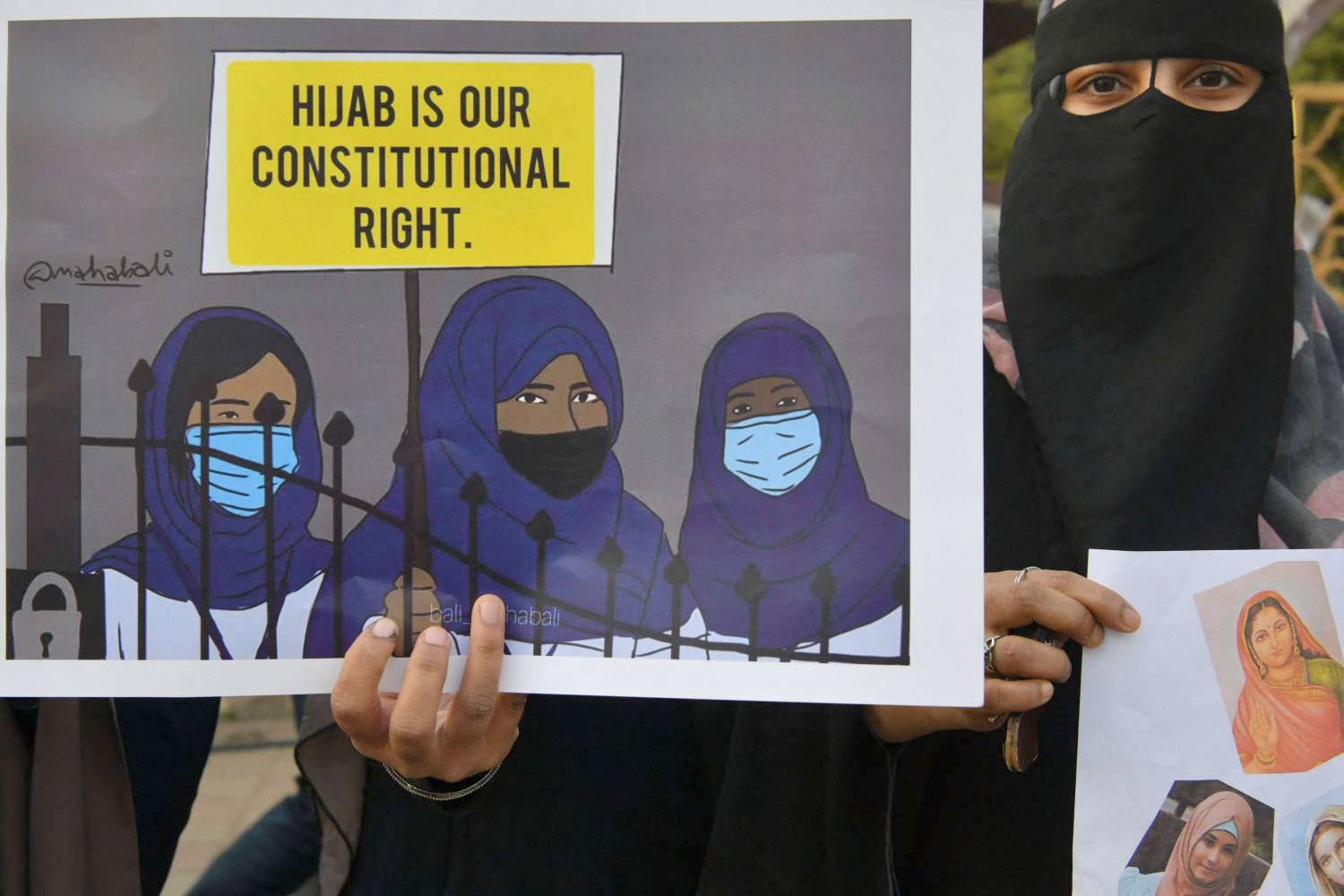 ☚ النزاع حول قيود تفرضها ولاية بجنوب الهند على ارتداء الحجاب بالمدارس وصلت إلى ولاية أوتار براديش، أكثر الولايات اكتظاظا بالسكان