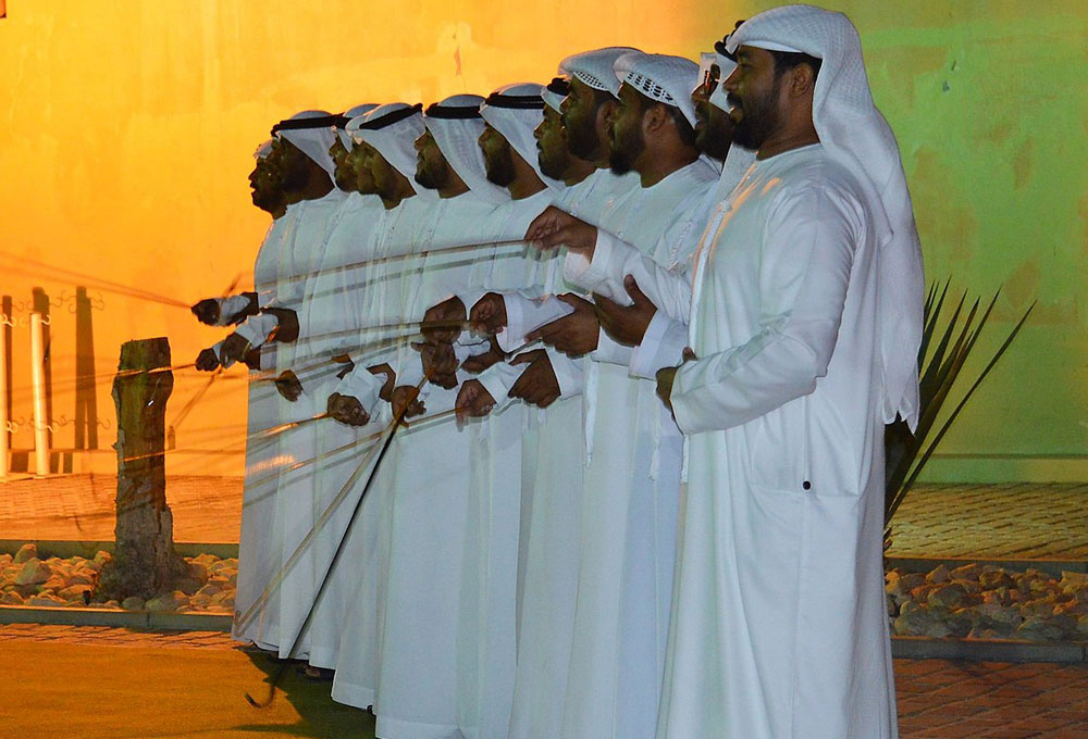 العيالة أداء اجتماعي يظهر ثقافة الصحراء
