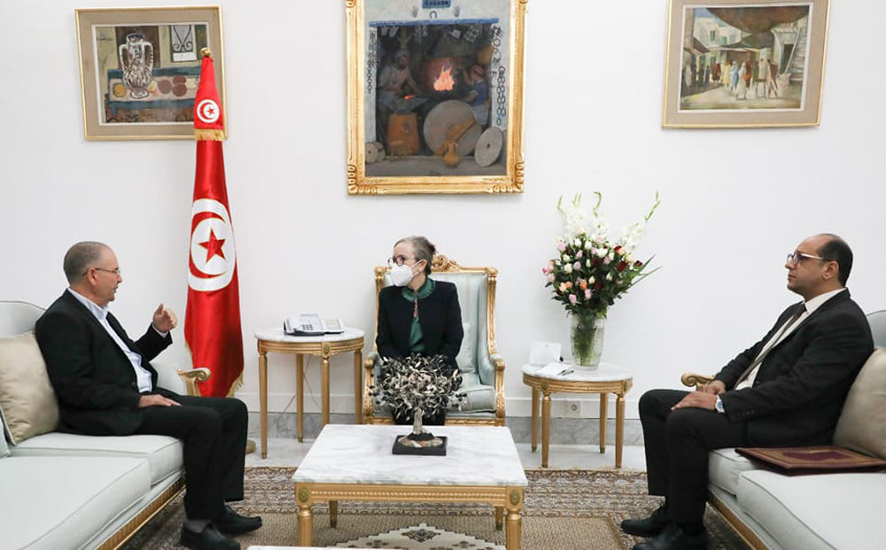 الطبوبي في أول لقاء مع رئيس الحكومة نجلاء بودن