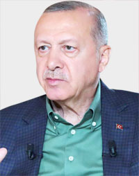 رجب طيب أردوغان: التضخم الذي بلغ 18.95 في المئة في يوليو لن يرتفع أكثر