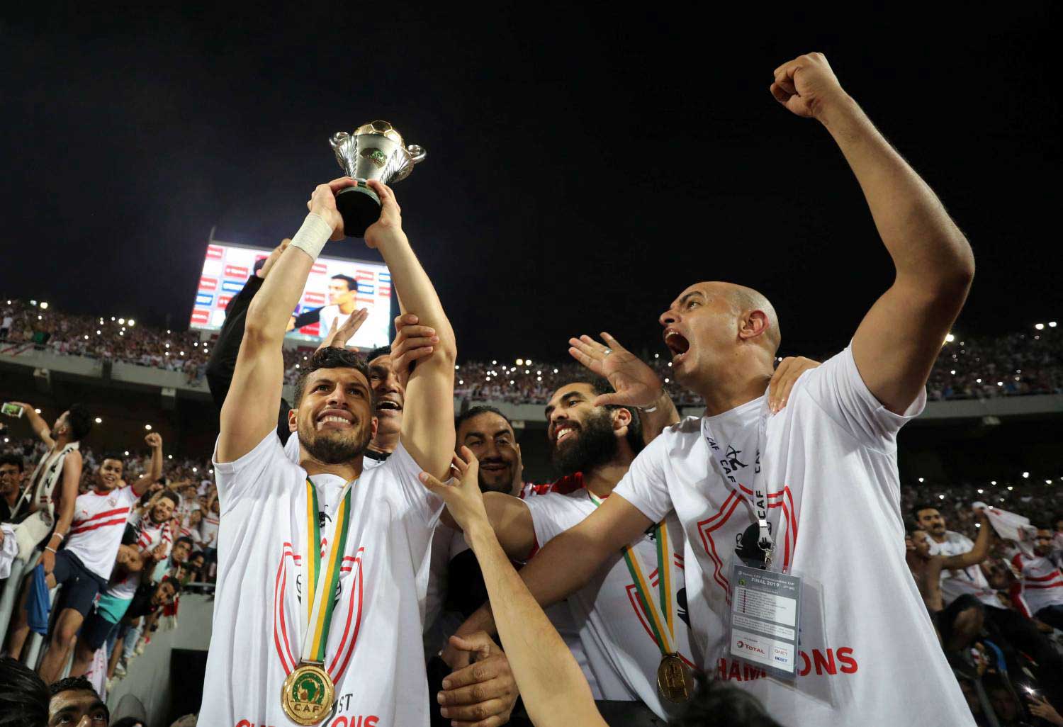 الزمالك يحقق أول لقب قاري كبير منذ فوزه بلقبه الخامس في دوري أبطال أفريقيا عام 2002